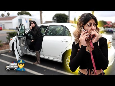 CRAZY STOLEN CAR PRANK GONE WRONG!! (SHE CALLED 911) | FaZe Rug