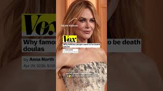 Celebrities are becoming death doulas