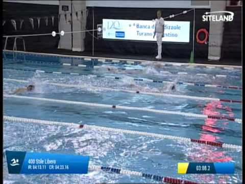 Serie 1 dei 400 Stile Libero Ragazzi F - 7° Trofeo SOGEIS Montichiari