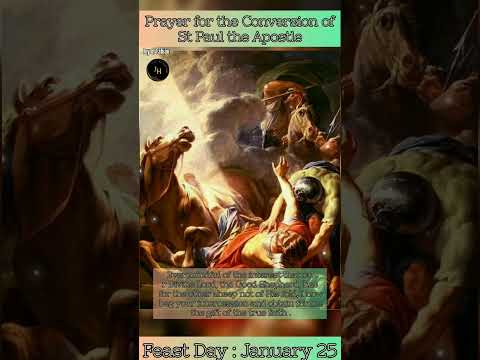 Conversion Prayer to St. Paul the Apostle