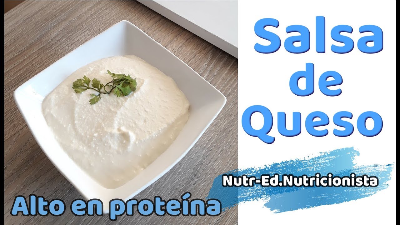 Salsa de queso/Reemplaza la mayonesa