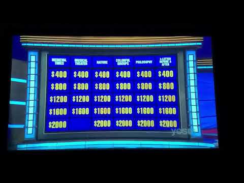 Double Jeopardy, Brian Chang Day 5 - 2nd Daily Double (1/25/21)