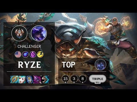 Ryze Top vs Sylas - NA Challenger Patch 10.3