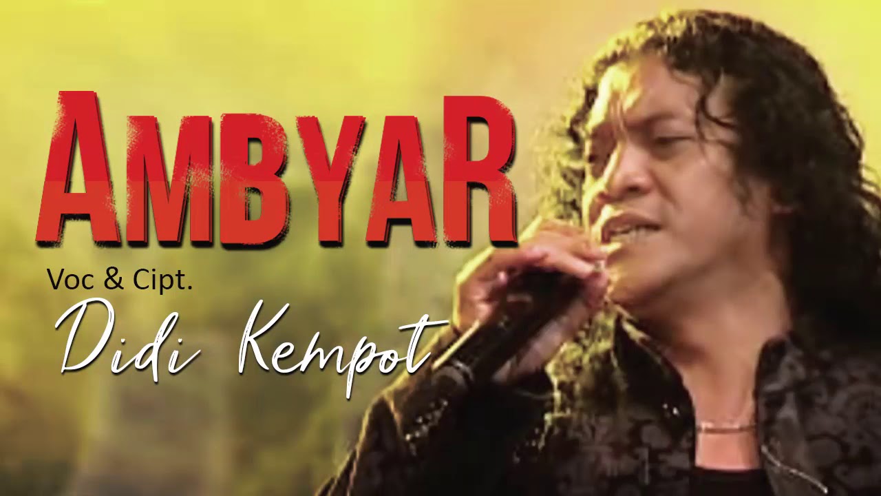 Lirik Lagu Ambyar dan Terjemhannya - Didi Kempot | Lirik Terbaru 29