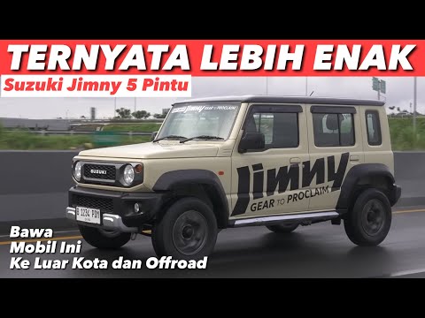 Test Drive & Offroad New Jimny 5-Doors Review Fitra Eri