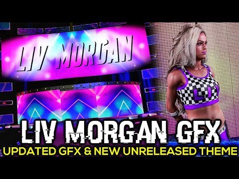 Liv Morgan Updated Solo GFX & Theme Squad Up 2019 | WWE 2K19 PC Mods