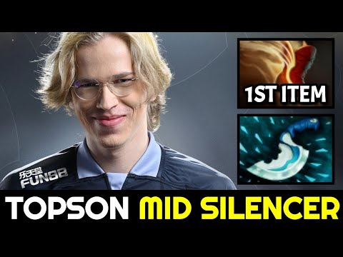 TOPSON SILENCER is back — MID 100% Outplay Necrophos Dota 2