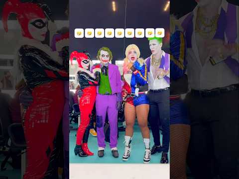 Qual casal vocês preferem? 1 ou 2? 😍 ​⁠@ApolloSant #coringa #arlequina #joker #harleyquinn