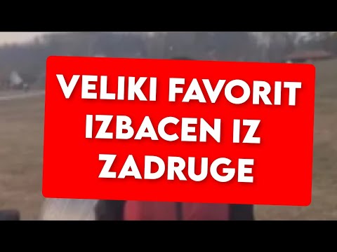 ŠOK! VELIKI FAVORIT IZBACEN IZ ZADRUGE - NAPOLJU GA SACEKAO UZAS