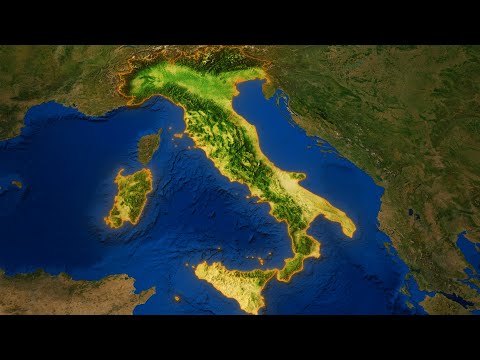 Por que a geografia da Itália é insanamente estranha?