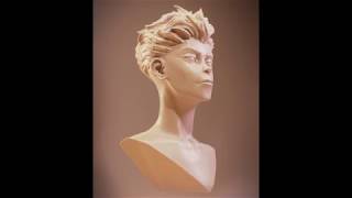 escultura com dinamic topologi no blender