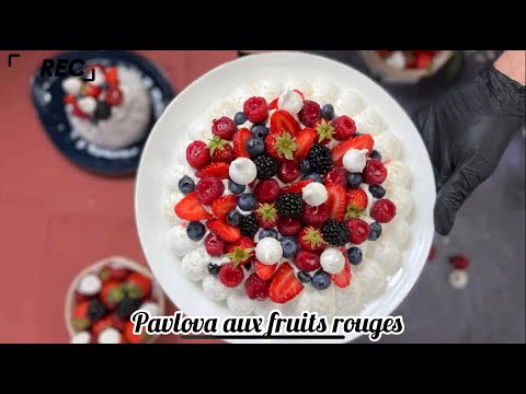 Recette Pavlova aux fruits rouges