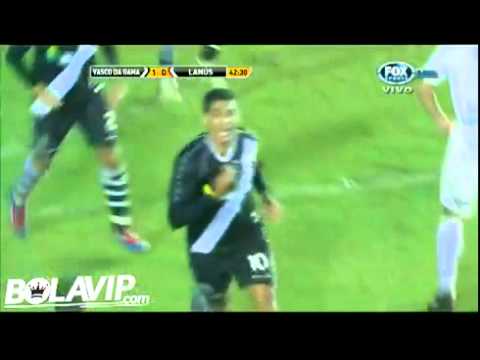 Gol de Diego Souza - Vasco da Gama vs Lanús