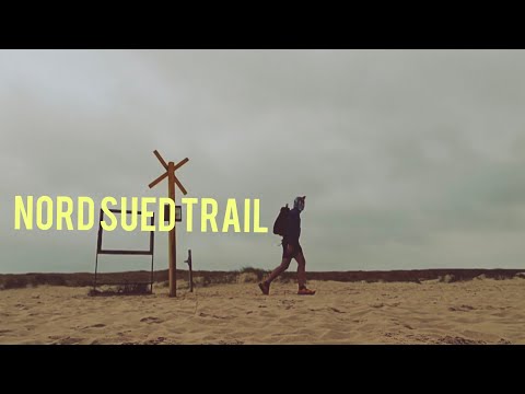 Ich laufe den Nord Süd Trail
