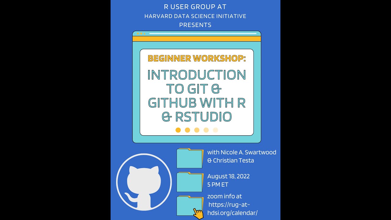 Intro to Git and GitHub with R and RStudio
