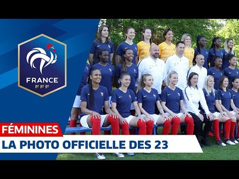 Equipe de France Féminine : la Photo officielle des 23 I FFF 2019