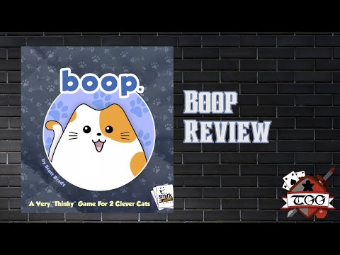 Boop Board Game Review | Cute Cat Strategy Game Gameplay & Components