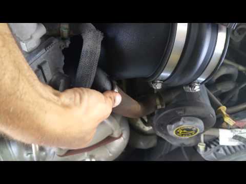 S&b intake install in a 2008 6.4 Ford Super Duty.
