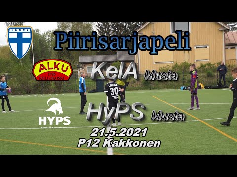 Piirisarja P12 MAALIT  KelA Musta - HyPS Musta 21.5.2021