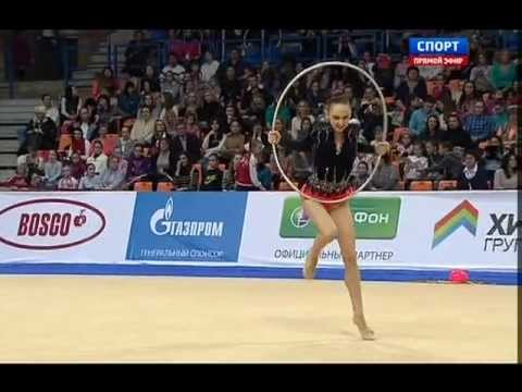 Marina Durunda (AZE)-Hoop-AA/Qualification-GP Moscow 2013-TV coverage