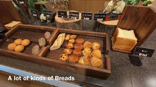 Good morning and Breakfast in Hotel KAIE Tokyo