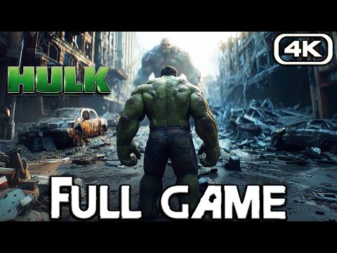 THE INCREDIBLE HULK Gameplay Walkthrough FULL GAME (4K 60FPS) No Commentary