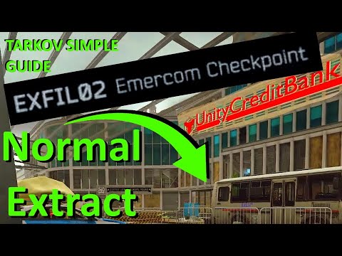 Emercom Checkpoint Extract Guide TARKOV Ground Zero Map
