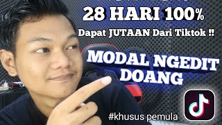 28 HARI DAPAT UANG DI TIKTOK | Cara Mendapatkan Uang Dari TikTok (2022) Thanks TikTok Algoritma