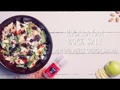 Quinoa Salad Recipe | BEST Almonds Apple Quinoa Salad Ever | Quick &amp; Easy Healthy Salad Recipe