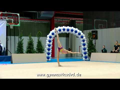 Elisabeth Savchenko (CAN) - Junior Non-FIG 02 - Happy Cup Gent 2018