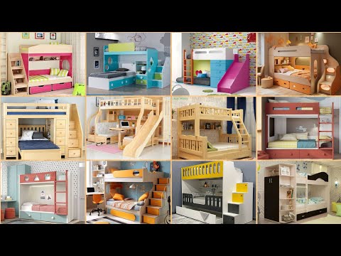 Latest Top 80 Bunk Bed Designs 2026 || Wooden Bunk Bed Designs for Children || Modern Bunk Bed 