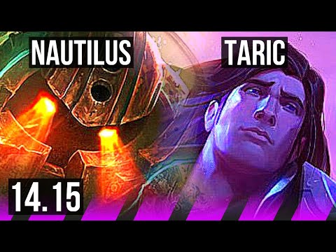 NAUTILUS & Ashe vs TARIC & Miss Fortune (SUP) | 1000+ games, 2/2/9 | EUW Master | 14.15