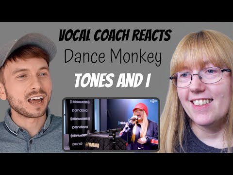 Vocal Coach Reacts to Tones and I 'Dance Monkey' LIVE with guest Vocal Coach Yazik