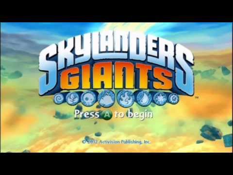 [♪♫] Main Menu/Title Screen | Skylanders Giants Music