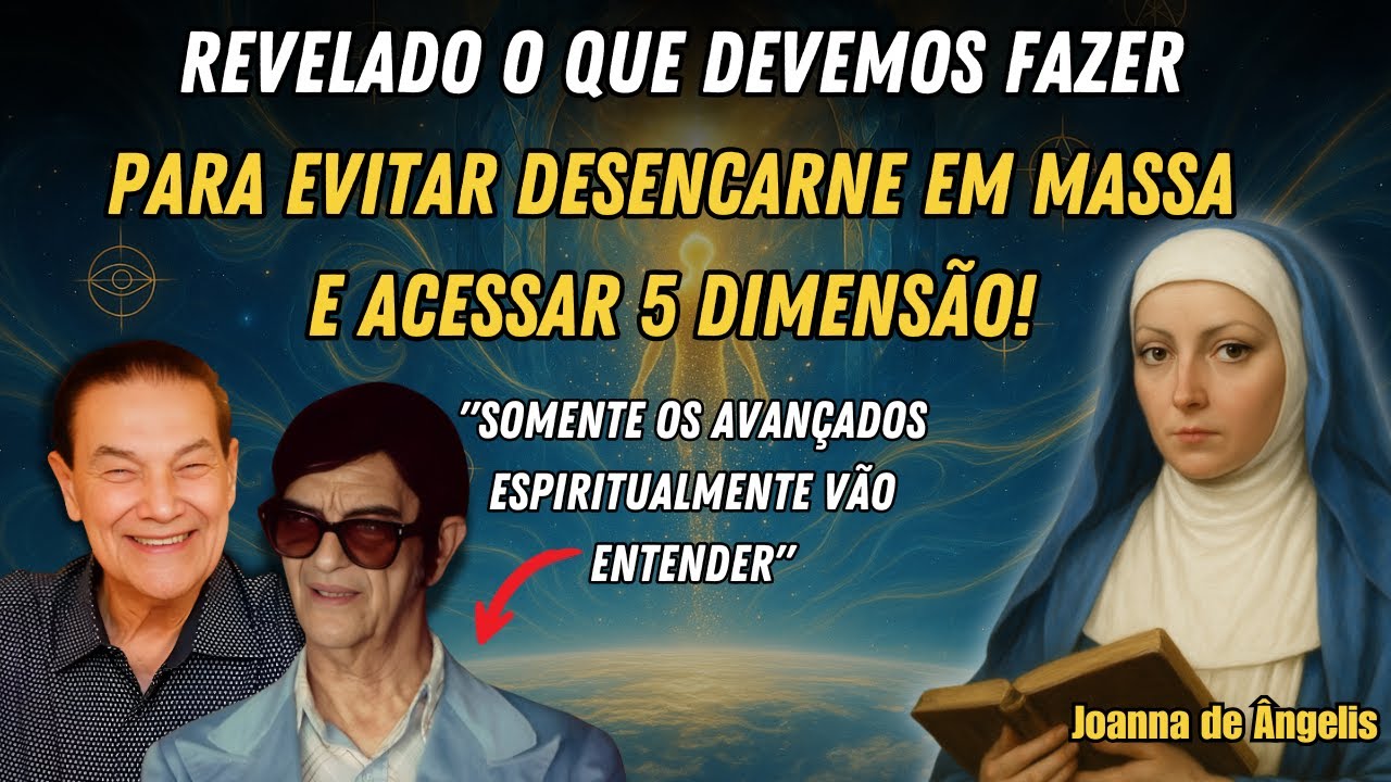 JOANNA DE ANGELIS  REVELA - DESENCARNE SE APROXIMA? PASSAGEM PARA 5 DIMENSÃO