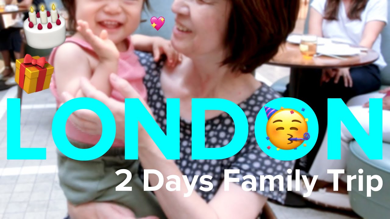 ロンドン Vlog Week 8 🇬🇧 母の誕生日アフタヌーンティー、家族と2日間観光したよ