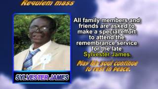 Sylvester James requeem mass