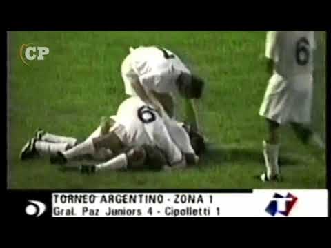 GENERAL PAZ JUNIORS 4-1 CIPOLLETTI | Fecha 17 | Torneo Argentino A 2001/2002
