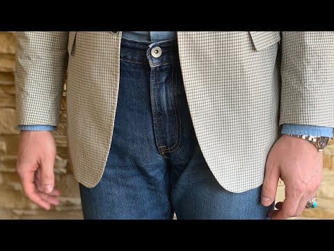Как носить пиджак под джинсы? Как не допустить типичных ошибок при подборе пиджака