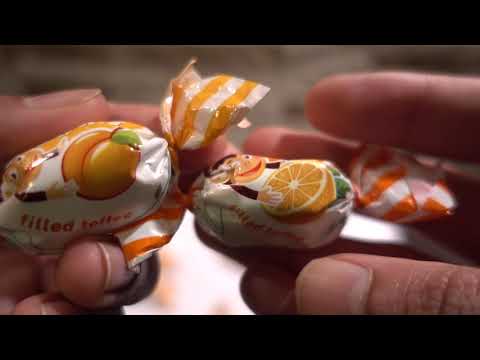 Roshen Minky Binky Apricot Filled Toffee