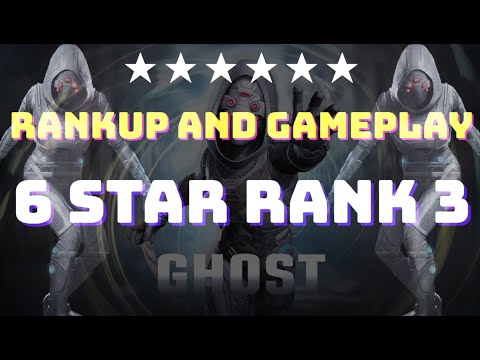 6 Star Ghost Rank 3 Rank up And Gameplay - Marvel contest of champions