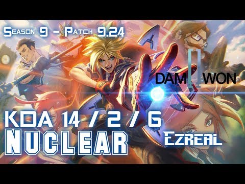 DWG Nuclear EZREAL vs LUCIAN ADC - Patch 9.24 KR Ranked