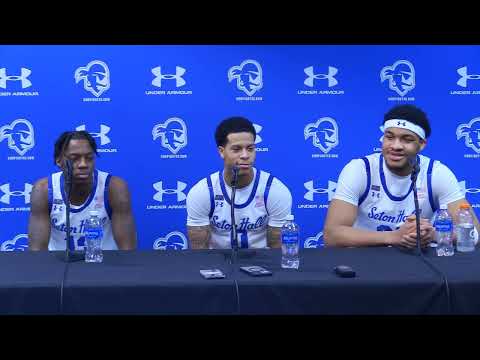 Seton Hall Men's Basketball Postgame Press Conference vs. Creighton (1-4-26)