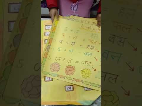 How to make NTT Practicle Hindi Chart