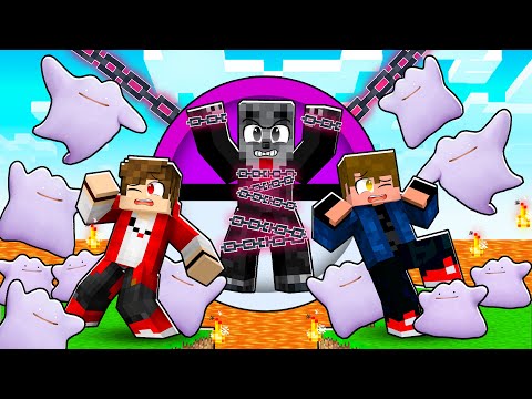 Meus amigos me PRENDERAM em uma MASTERBALL e então eu fiz VINGANÇA com POKÉMON SUPREMOS no minecraft