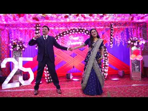 Best couple dance for silver jubilee parody with dialogues...choreography 25th wedding anniversary
