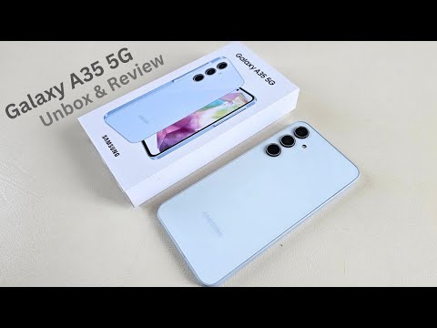 Samsung Galaxy A35 5G Unboxing and Camera Review