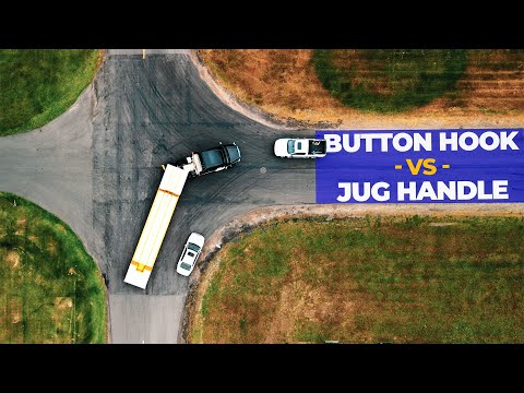 Button Hook Vs. Jug Handle Turn | Trucking Techniques
