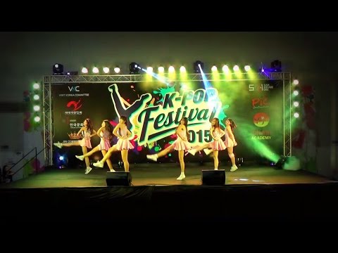 151009 [Wide] Be-Bright cover GFRIEND - Intro + Me Gustas Tu @K-POP Festival 2015