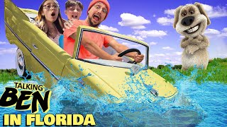 Talking Ben follows us to FLORIDA! Do u know Skylander Boy? (FV Family Spring Break 2022 Pt2 Vlog)